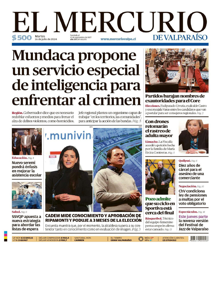 El Mercurio de Valparaiso 160724 | PDF