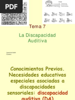 discapacidad auditiva