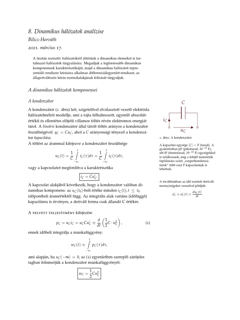 Dynamic network magyar pdf