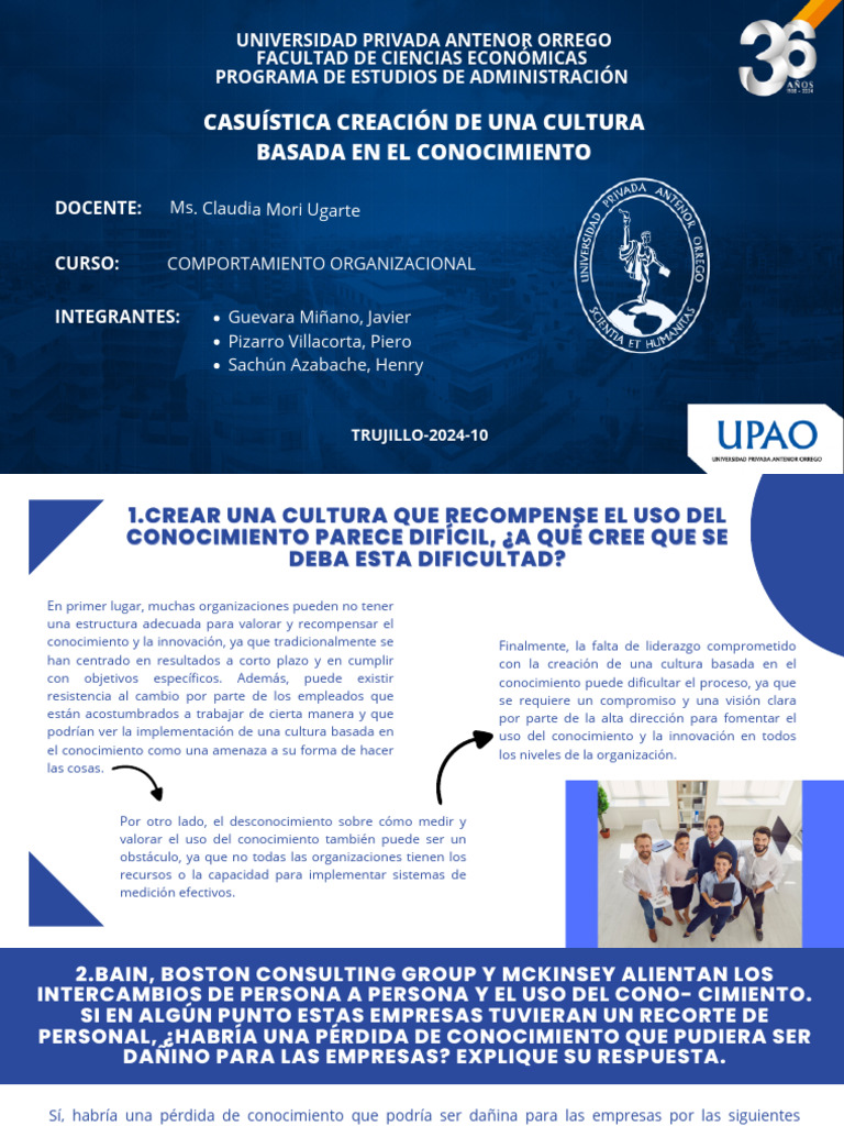 Casuística Creación de Una Cultura Basada en El Conocimiento | PDF ...