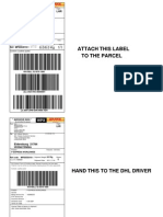 Shipping Label