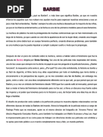 Mundo Barbie: Consumo y Colonialidad | PDF | Barbie | Feminismo
