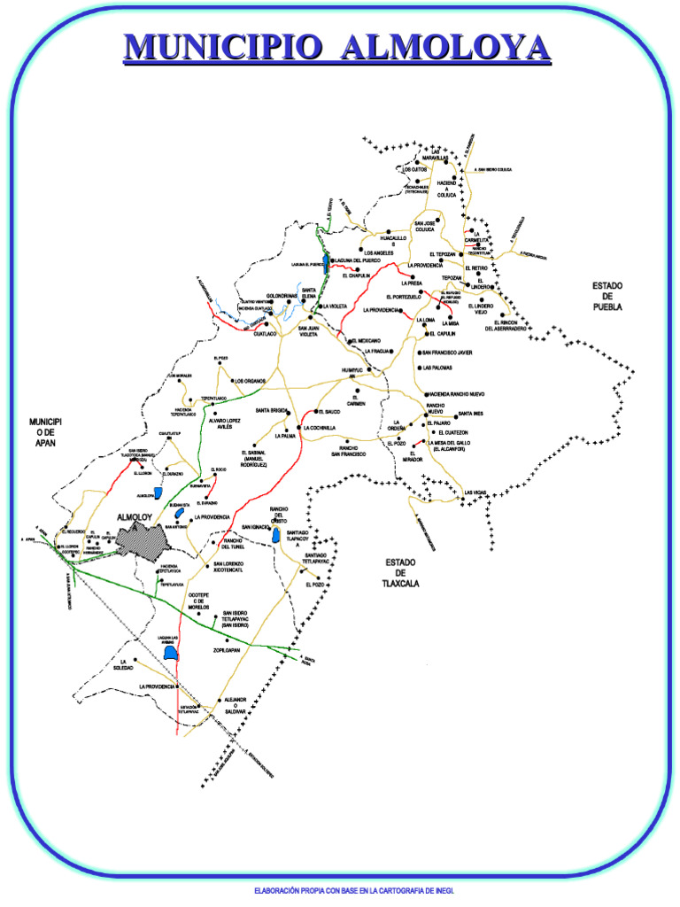 Lista de Estaciones y Localidades en Tlaxcala | PDF