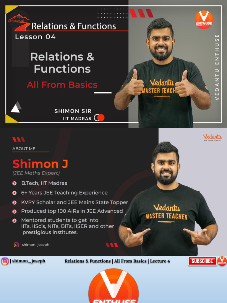 Relations+&+Functions+ (12) + +All+From+Basics+ +lecture+4 | PDF ...