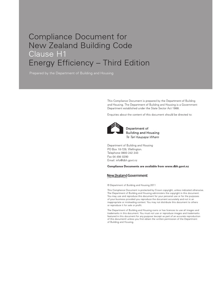 H1 Energy Efficiency 3rd Edition Amendment 2 | PDF | Heat | Building ...