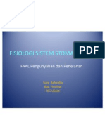 Fisiologi Sistem Stomatognatik