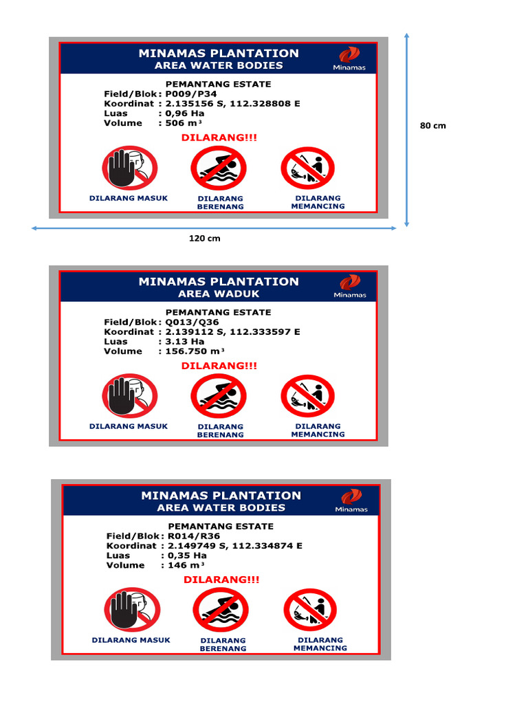 Signboard Waduk V2 (Pdf-Text-To-Outlines) | PDF