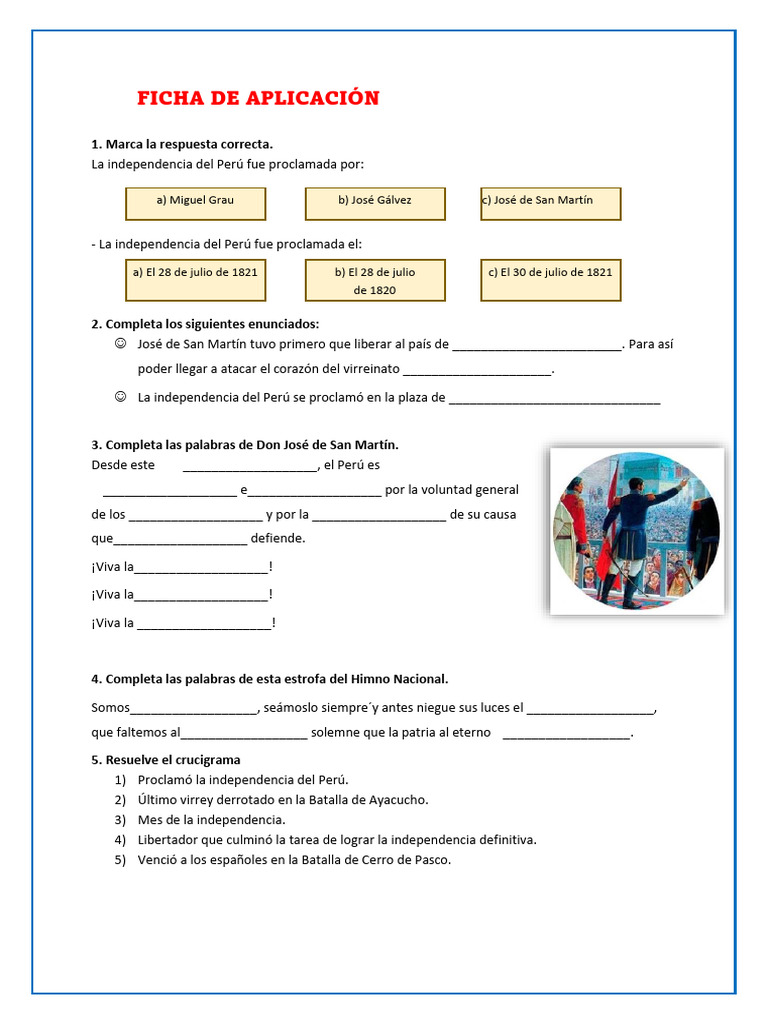 Ficha de Aplicacion - Personal Social | PDF