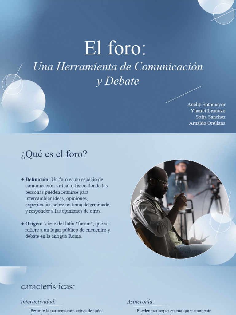 El Foro | PDF | Foro de Internet | Internet