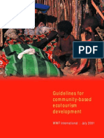 GUI2001 community-based ecotourism development _WWF