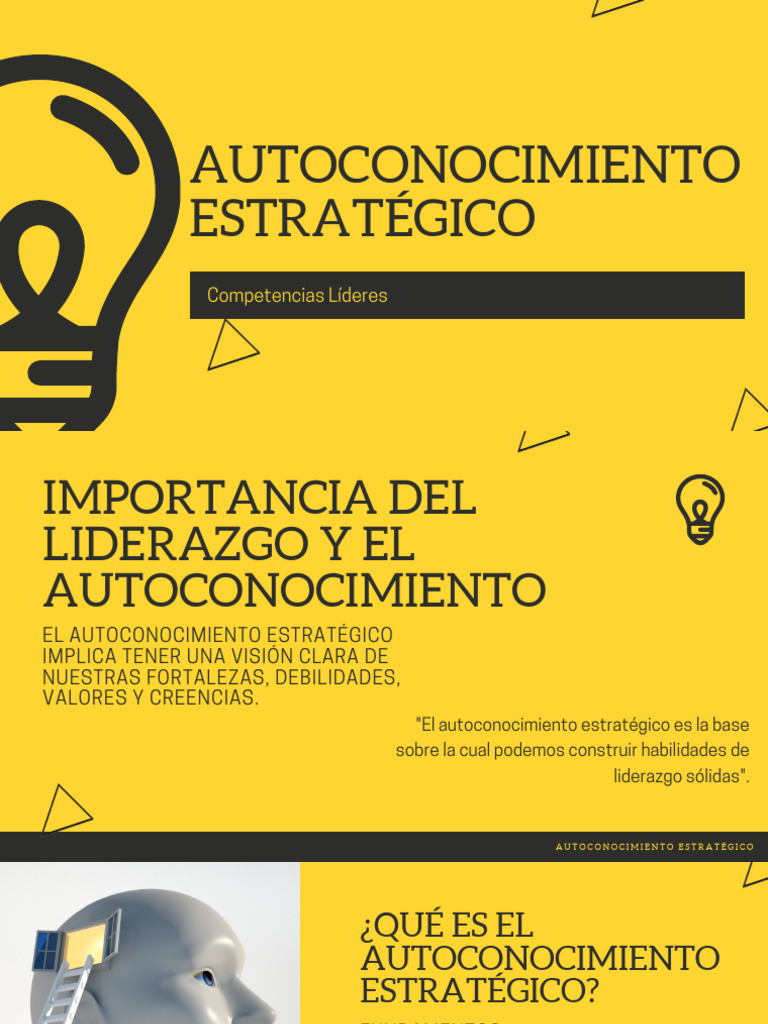 Autoconocimiento en el Liderazgo Efectivo | PDF | Liderazgo | Las emociones
