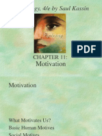 Psychology, 4/e by Saul Kassin: Motivation