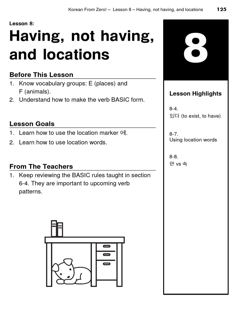 Korean From Zero Book - 1-125-140 | PDF | Grammar | Linguistic Morphology