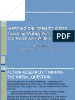 NEATE - Fall 2008 Conference -  Inspiring Children to Write