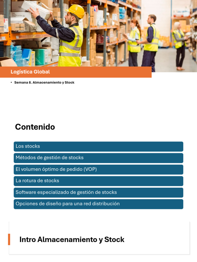Gestión de Almacenamiento y Stock | PDF | Logística | Código de barras