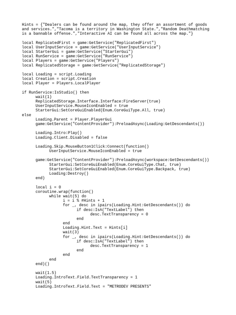 Lonvre Fix Loading Screen | PDF