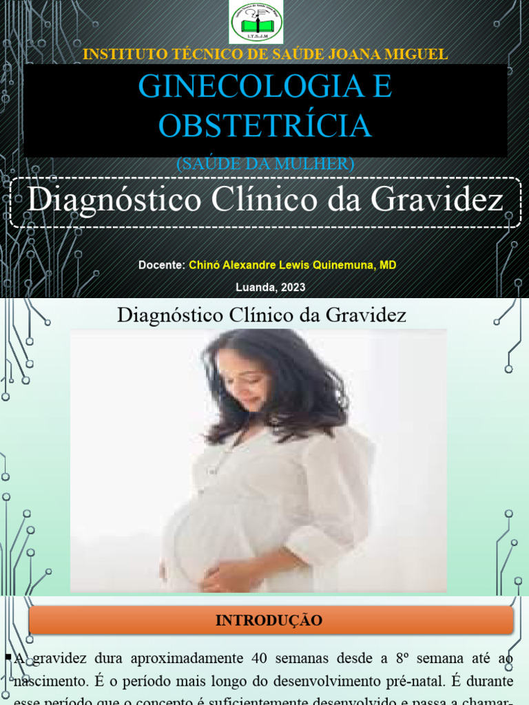 Diagnóstico Clínico da Gravidez | PDF | Gravidez | Glândula pituitária