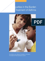 Ethnic Disparities in The Burden and Treatment of Asthma