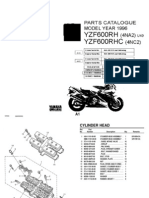 Catalogo de Partes Thunder Cat 4NA2 1996