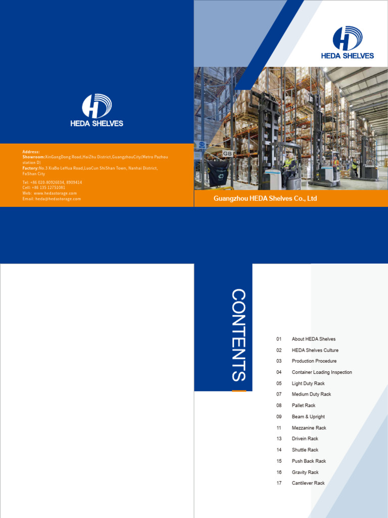 Warehouse Equipment Catalog Overview | PDF | Warehouse | Pallet