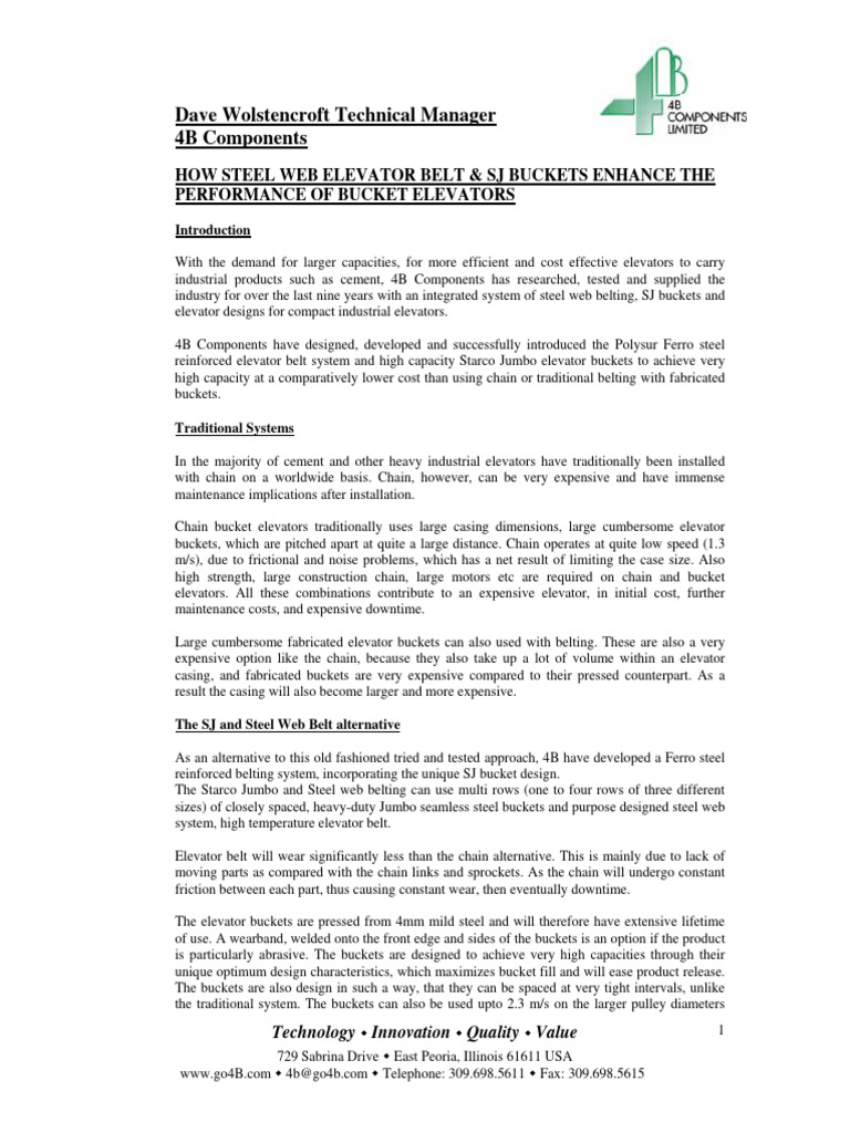 sj-swb-paper | PDF | Belt (Mechanical) | Elevator