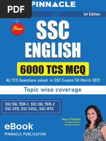 Pinnacle English Book For SSC Exams