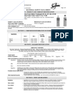 MSDS Seafoam en