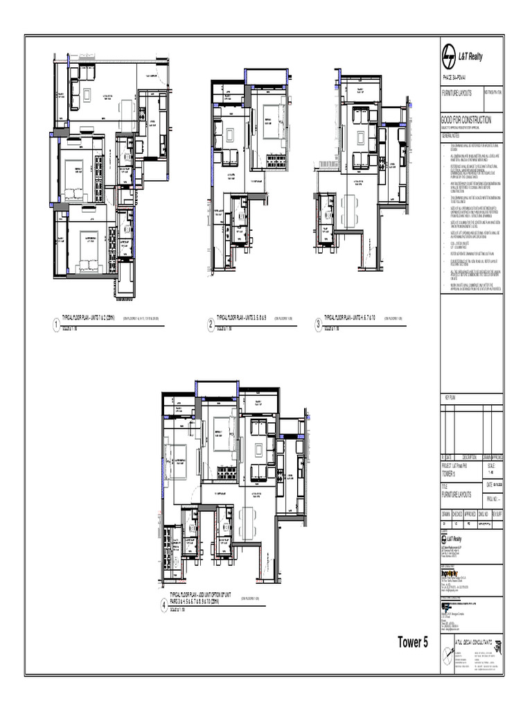 2BHK Floor Plan for L&T Powai Project | PDF | Home | Room