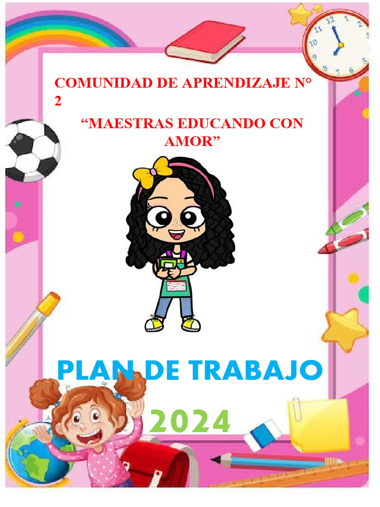 Plan de Comunidad de Aprendizaje 2024 | PDF | Aprendizaje ...