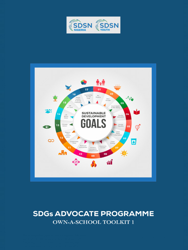 Sdgs Ap Own A School Toolkit 1 Pdf Sustainability Sustainable
