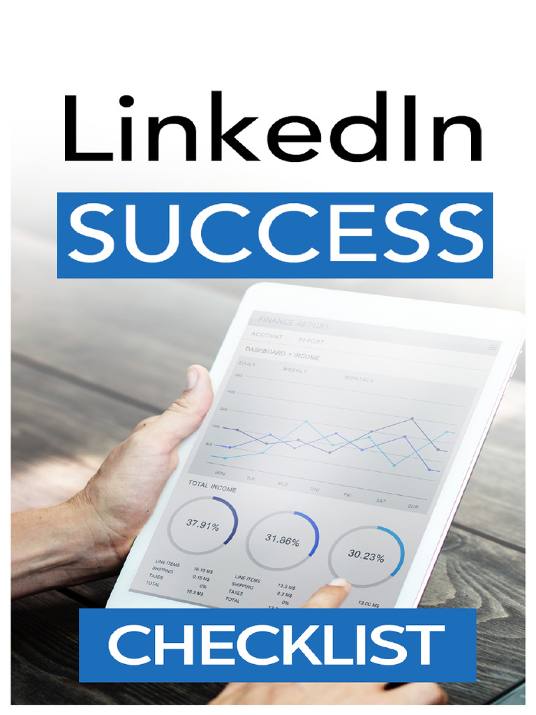 LinkedIn Marketing Checklist | PDF | Linked In | Target Audience