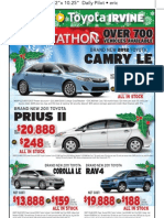 Camry Le: Over 700