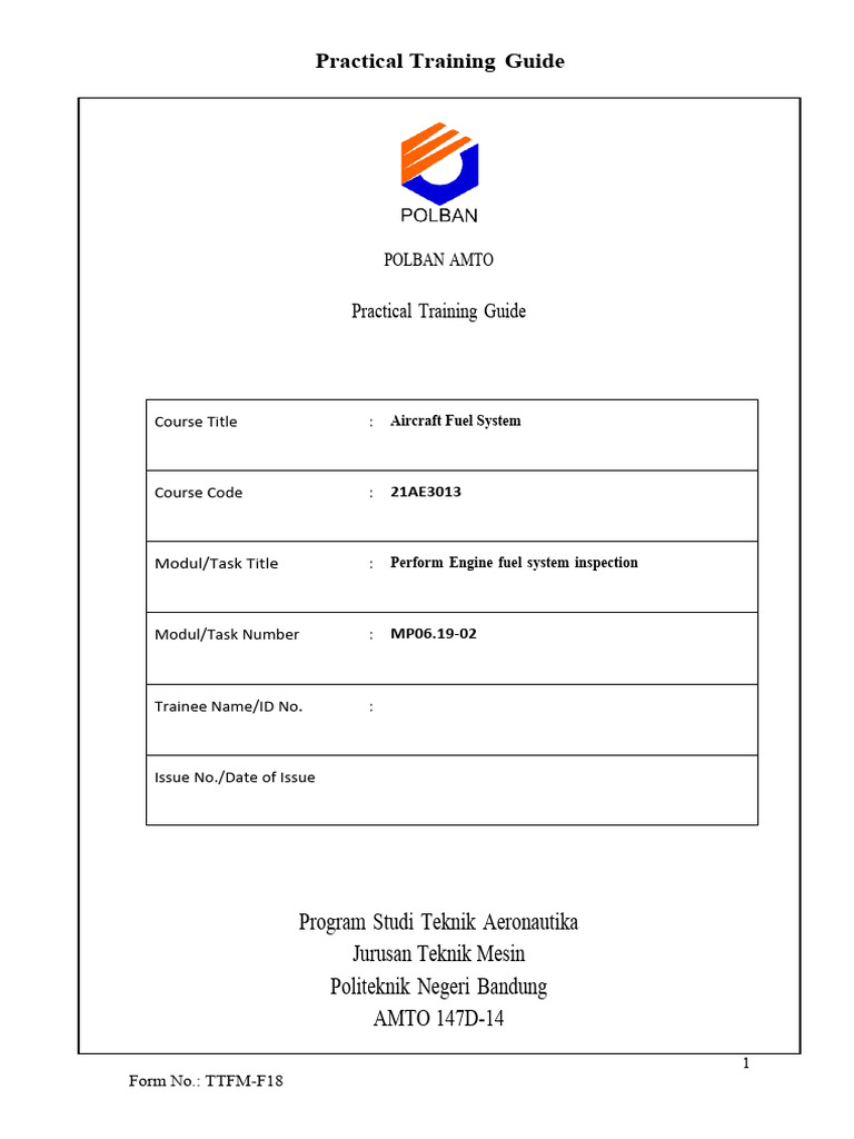 Engine Fuel System Inspection Guide | PDF | Data | Reliability Engineering