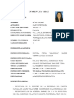 Curriculum Vitae Monica