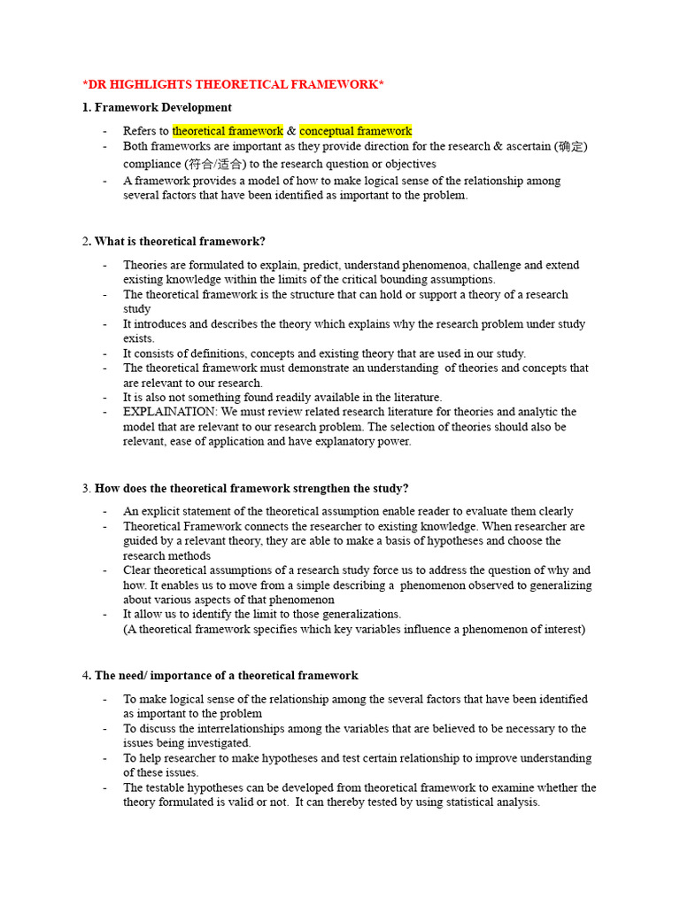 7. Theoretical Framework, Conceptual Framework & Hypotheses Development ...