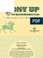 2012 Pony Up Sponsor Packet