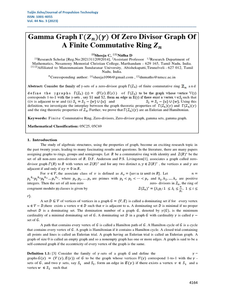 Propulsion Paper+ | PDF | Mathematics | Mathematical Concepts