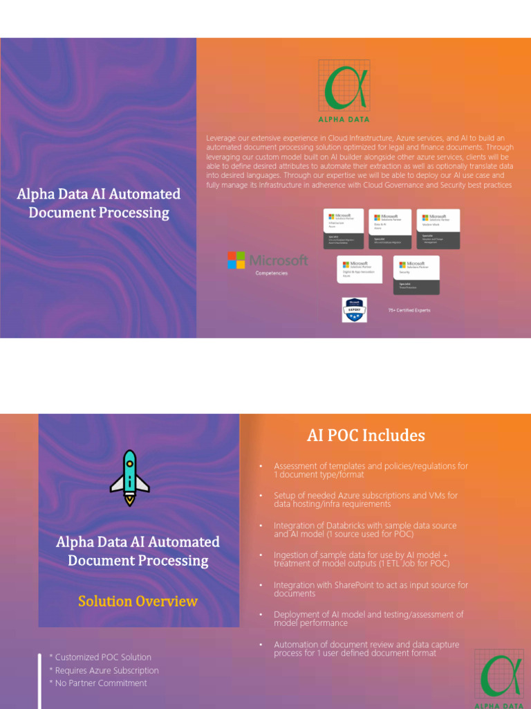 Automated Document Processing with Azure AI | PDF | Cloud Computing ...