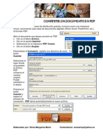 Como Convertir Un Documento en PDF