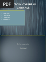 Overhead Cost Variance Analysis Guide | PDF | Business | Business Economics