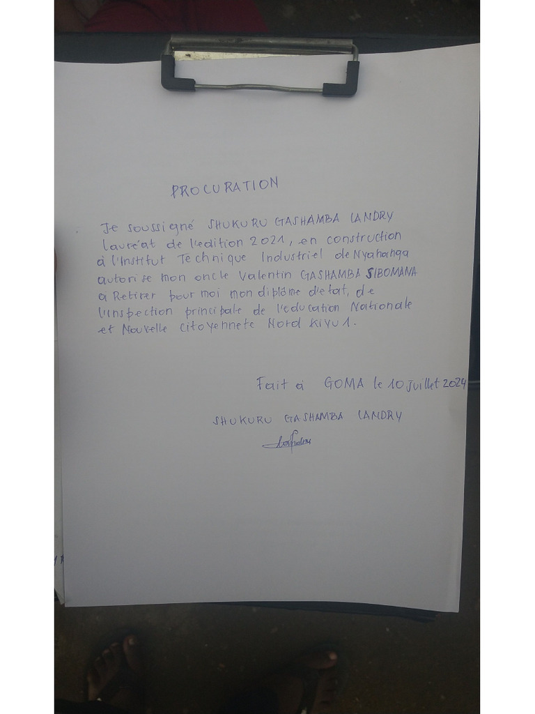 Procuration | PDF