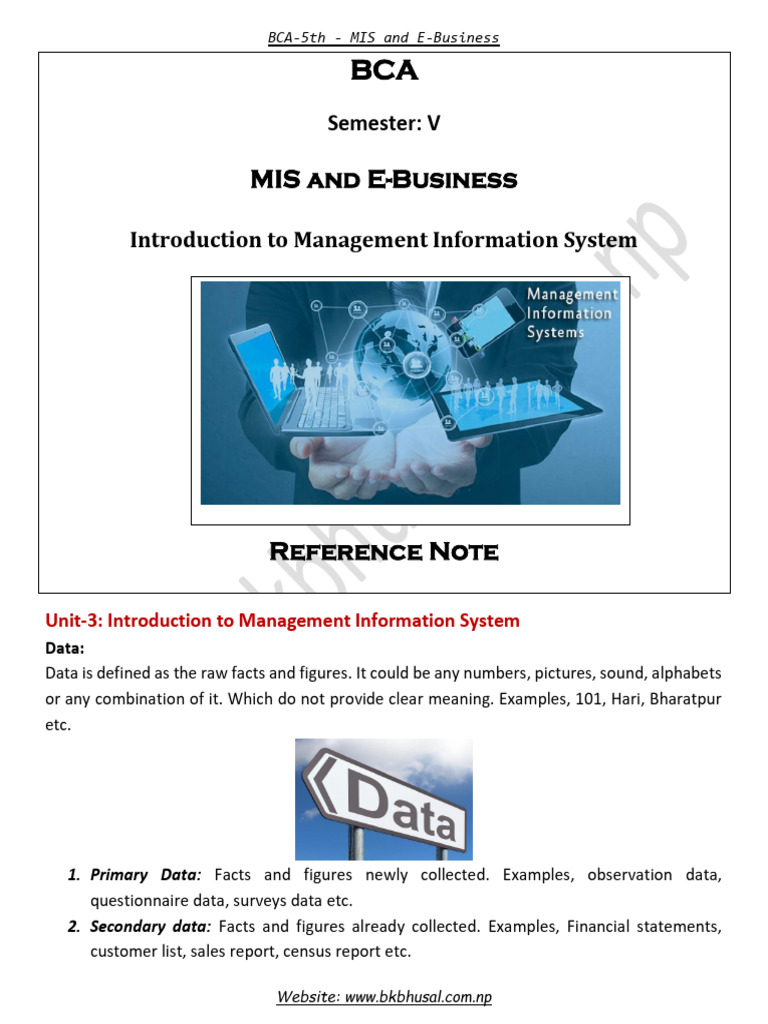MIS and E-Business Overview | PDF | Information System | Supply Chain