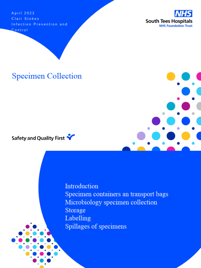 Guidelines for Safe Specimen Collection | PDF | Infection | Catheter