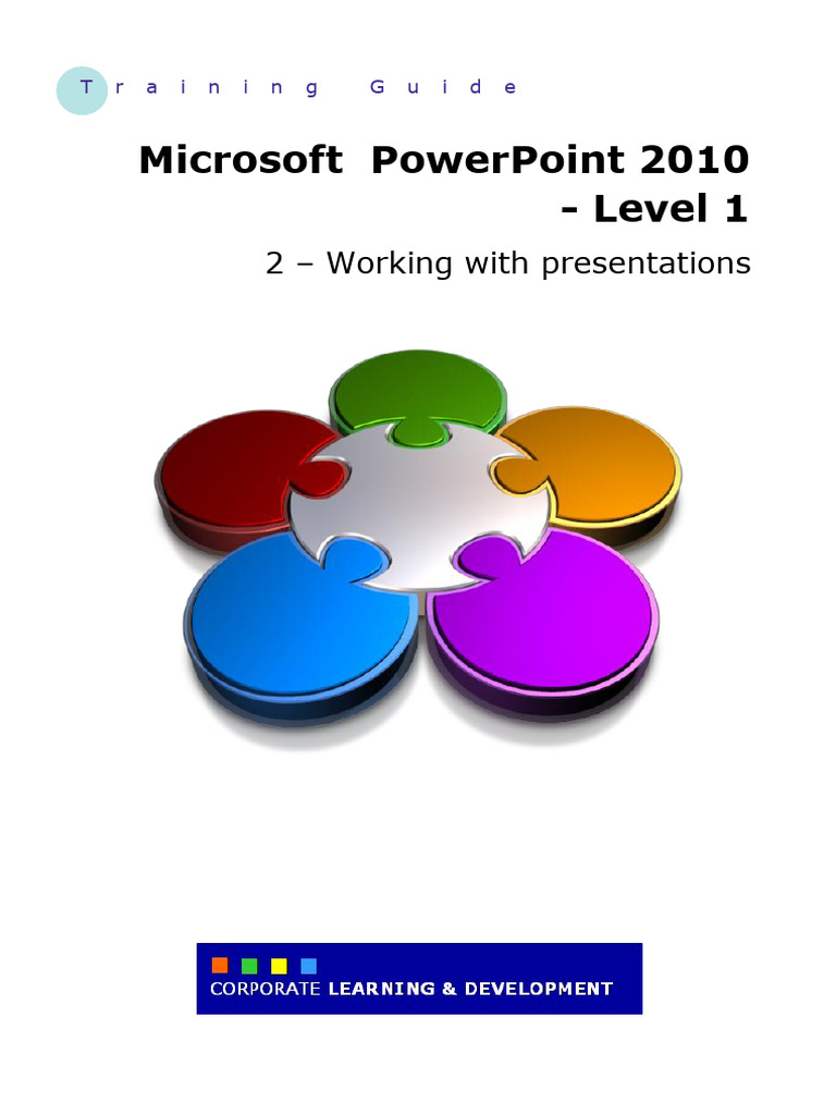02 Working With Presentations | PDF | Microsoft Power Point | Computer File