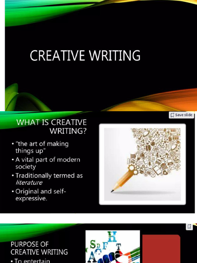 Creative Writing | PDF