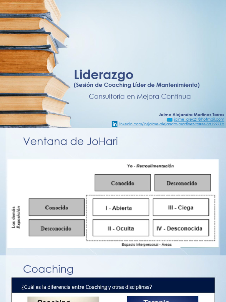 Coaching y Liderazgo Efectivo en Mantenimiento | PDF | Las emociones ...