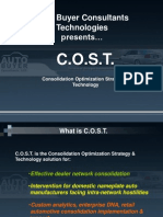 Auto Retail Consolidation Program (C.O.S.T.)