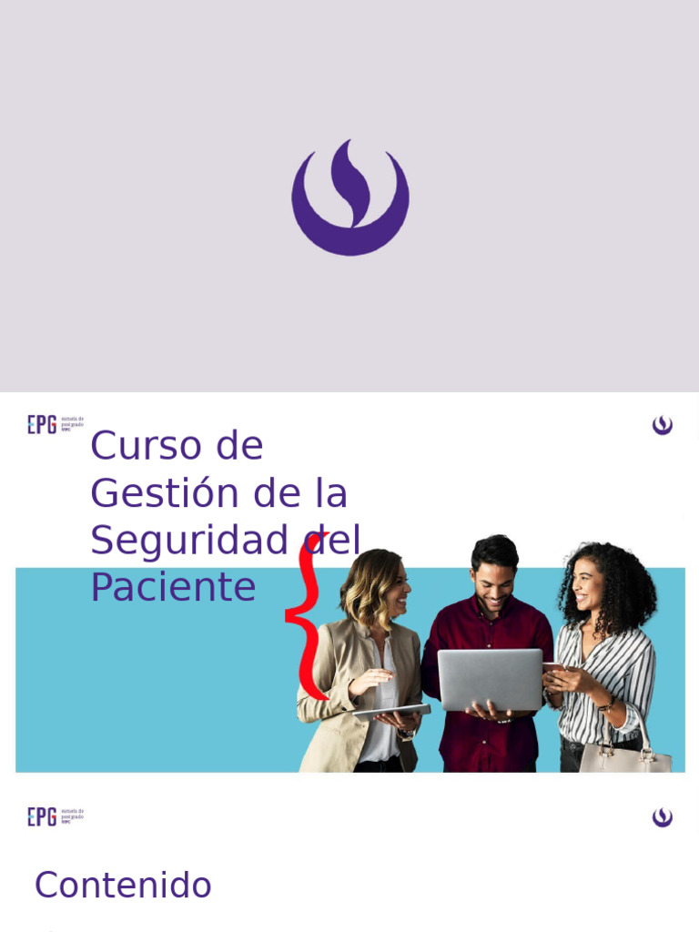 Curso Integral de Seguridad del Paciente | PDF | Seguridad del paciente ...