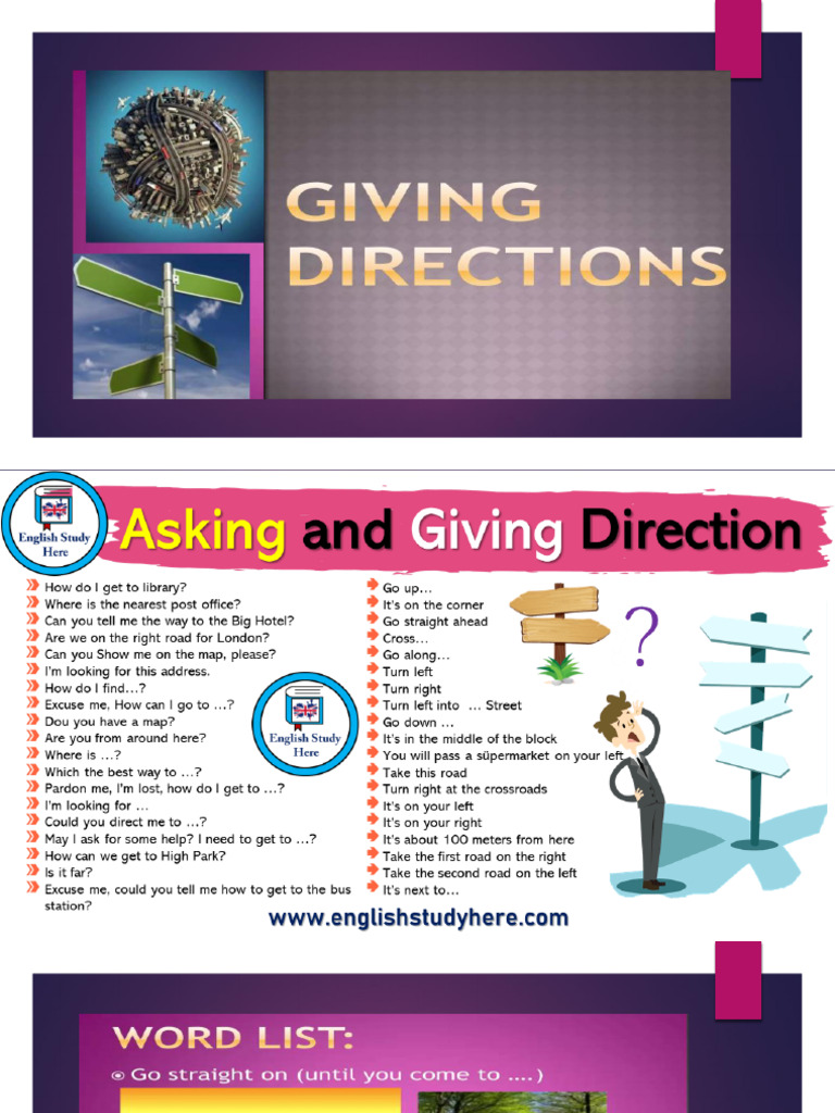 Giving Directions | PDF