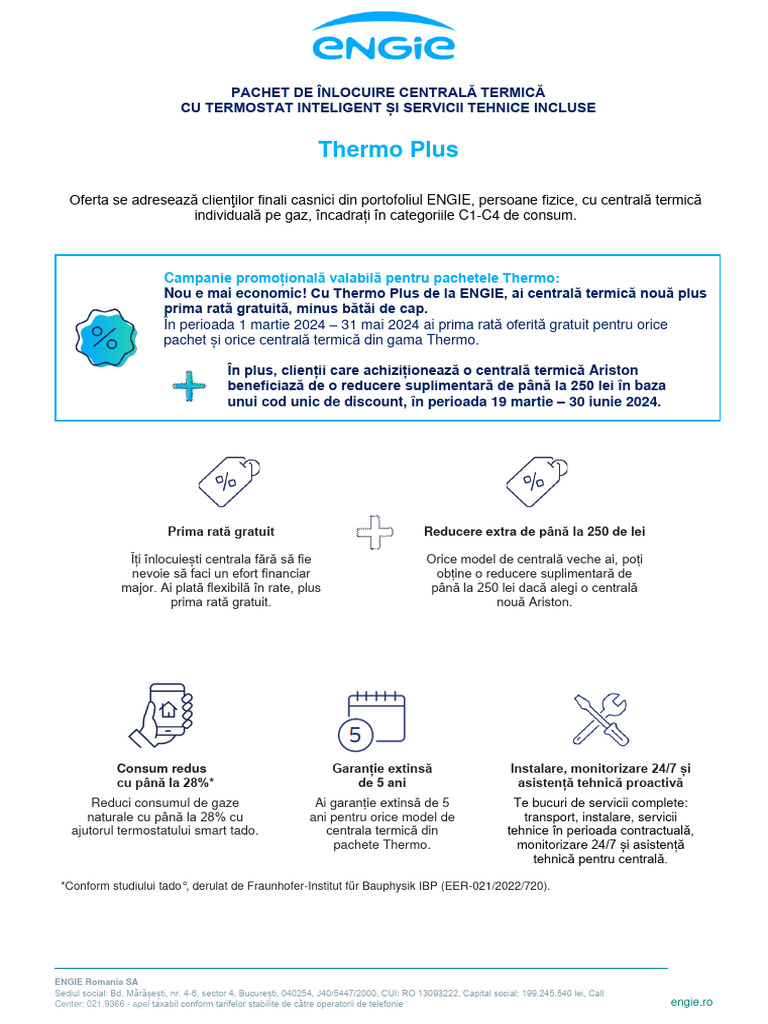 Engie Thermo Plus | PDF